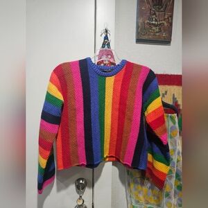 Rainbow Striped Sweater X Sugarlips L